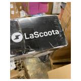 LaScoota Premium Teen Adult Folding Kick Scooter for Age 8 Year and Up, Red