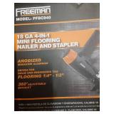 Freeman PFBC940 Pneumatic 4-in-1 18 GA Mini Flooring Nailer & Stapler