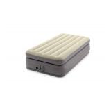 Intex Dura Beam Plus Fiber-Tech Elevated Air Mattress with Built-In Pump, Twin
