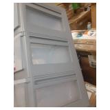 Life Story - Classic 3 Shelf Storage Container Organizer Plastic Drawers - Gray