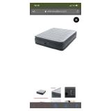 Intex 18-inch Inflatable Elevated Premium Comfort Airbed w/ Built-In Pump, King