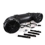 PYLE PLATV65BT - Waterproof Marine Bluetooth Powered Speakers, Amplified Sound System