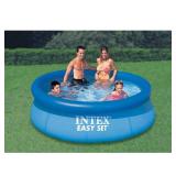 Intex - Easy Set Inflatable Above Ground Family Swimming Pool (No Pump)