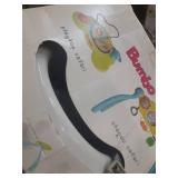 Bumbo Baby Toddler Soft Foam Multi Seat with Tray and Buckle Straps, Powder Blue