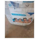 Bestway - Steel Pro 9.8ft x 6.6ft x 26in Above Ground Swimming Pool Set with Pump