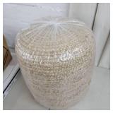 Jute Pouf