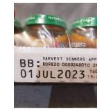 (10) Beech-Nut Harvest Dinners Stage 2, Chicken Apple & Carrot Baby Food, 4 oz Jar