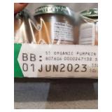 (10) Beech-Nut Organics Stage 1, Pumpkin Baby Food, 4 oz Jar