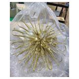 Studio 350 Metal Gold Wll Decor Set of 3, 16 inches, 20 inches, 24 inches D- Retail:$91.93