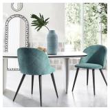 Carson Carrington Mid-Century Modern Velvet Dining Chair (Set of 2) -Retail:$229.99