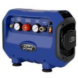 Ford 1.6 Gallon Oil Free Inflator/Air Compressor with 6 piece accessory kit, FCE6016