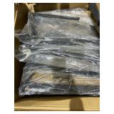 PHI VILLA Patio Swivel Rocker Dining Chairs with Textilene Mesh Fabric (Set of 2)  -Retail $229.99