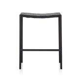 Soho Mid-century Modern Leather Weave Bar Stool Single Chair Retail:$213.99