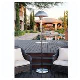 Permasteel Infrared Stainless Steel Patio Heater in Silver Retail $299.99