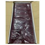 19"H Red Tufted Dual Lift Storage Bench -Retail $206.99