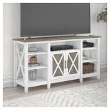 Bush Furniture Key West Tall TV Stand for 65 Inch TV Retail: $358.49