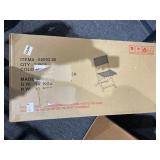 Hillside Outdoor Acacia Wood Foldable Bistro Chairs with Wicker Seating (Set of 2) by Christopher Knight Home - Teak Finish, Brown Wicker Retail: $278.49