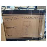 Dimond Lighting Volga 30 inch Grey Slate/Polished Concrete/Brushed Steel Table Lamp Retail: $129.99