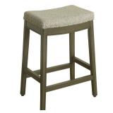 HomePop Blake Nailhead Counter Stool - 24 inches Retail: $93.49