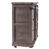 Presley 3-Drawer Driftwood Grey with Door Side Cabinet Retail: $359.99