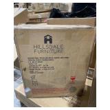 Hillsdale Furniture Trevelian Swivel Stool - Dark Coffee and Brown - Bar height Retail: $171.99