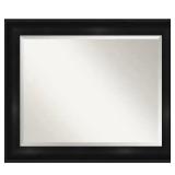 Grand Black Bathroom Vanity Wall Mirror - Large (34 x 28-inch) Retail: $157.49