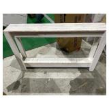 Rustic Entry Way Table 46"L - 46Lx8Wx28H - White Retail: $166.99