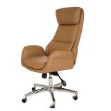 Glitzhome Mid-Century Modern Leatherette Adjustable Office Chair Retail:$272.49