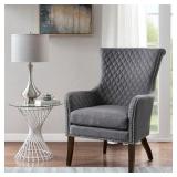 Madison Park Lea Grey Accent Chair Retail:$393.99