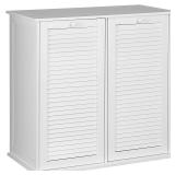 Household Essentials Tilt Out Laundry Double Sorter Cabinet