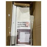 Household Essentials Tilt Out Laundry Double Sorter Cabinet