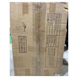 Auburn Dark Brown Woven Gas Fire Pit Table -Retail $309.99