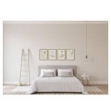 Vintage Reproduction Botanical Print Wood Framed Wall Art (Set of 4 Styles) - Beige- Retail:$276.49