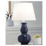 Zellrock Table Lamp Navy Retail: $129.99