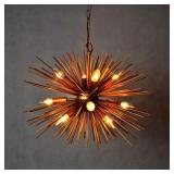 Y-Decor 12 Light Chandelier in Gold finish Retail:$227.49