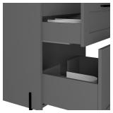 Svedin 24in Bathroom Vanity in Matte Gray Retail:$488.49 (Vanity Only; Sink Sold Separately)