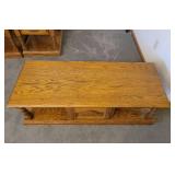 Solid Oak Coffee Table (match lot 101) 48 x 20 x 16