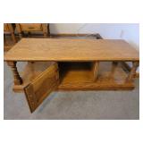 Solid Oak Coffee Table (match lot 101) 48 x 20 x 16