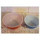 Vintage Pyrex Bowl Set in Primary Colors (colors are very bright)