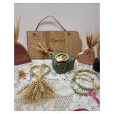 Wheat Weaving Decor