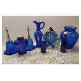 Decorative Blue Glass