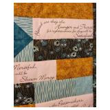 43 x 28 Quilted Wall Hanging