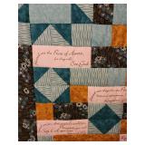 43 x 28 Quilted Wall Hanging