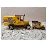 2 Pepsi Cola Metal Trucks by Golden Wheel Diecast