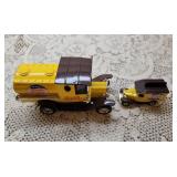 2 Pepsi Cola Metal Trucks by Golden Wheel Diecast