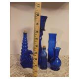 Vintage Cobalt Blue Glass