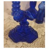 Vintage Cobalt Blue Glass