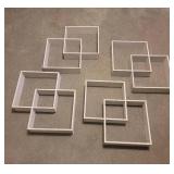 4 Floating Wall Shelves