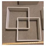 4 Floating Wall Shelves