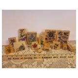 Scrapbooking Stamps (Floral)